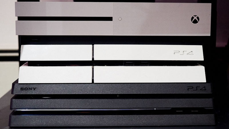 The PS4 Pro is larger (and louder) than the old PS4 or the new Xbox One S.